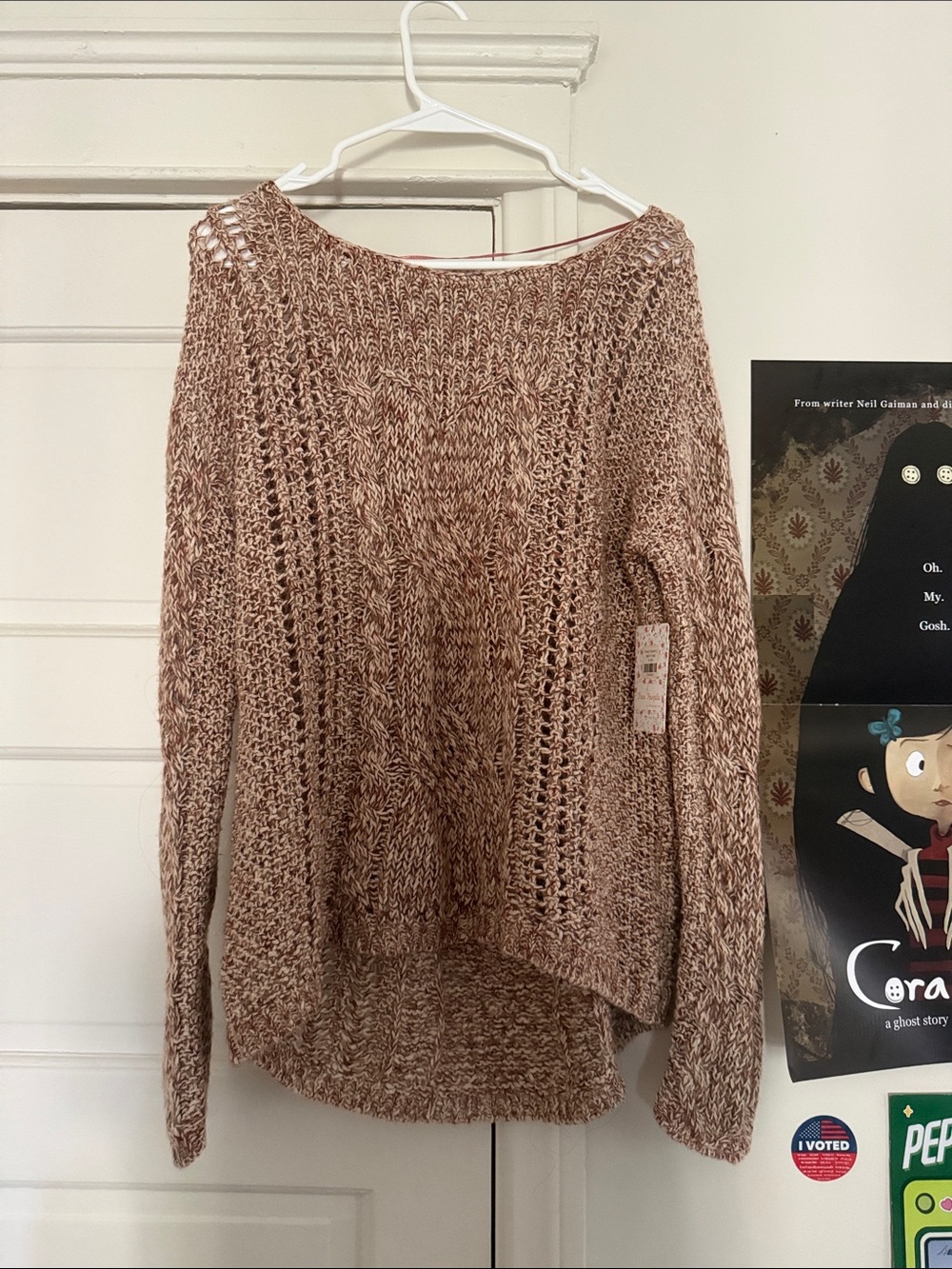 Free People Strawberry Knit Sweater